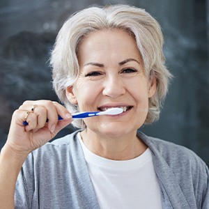 Be sure to maintain excellent oral hygiene with dental implants