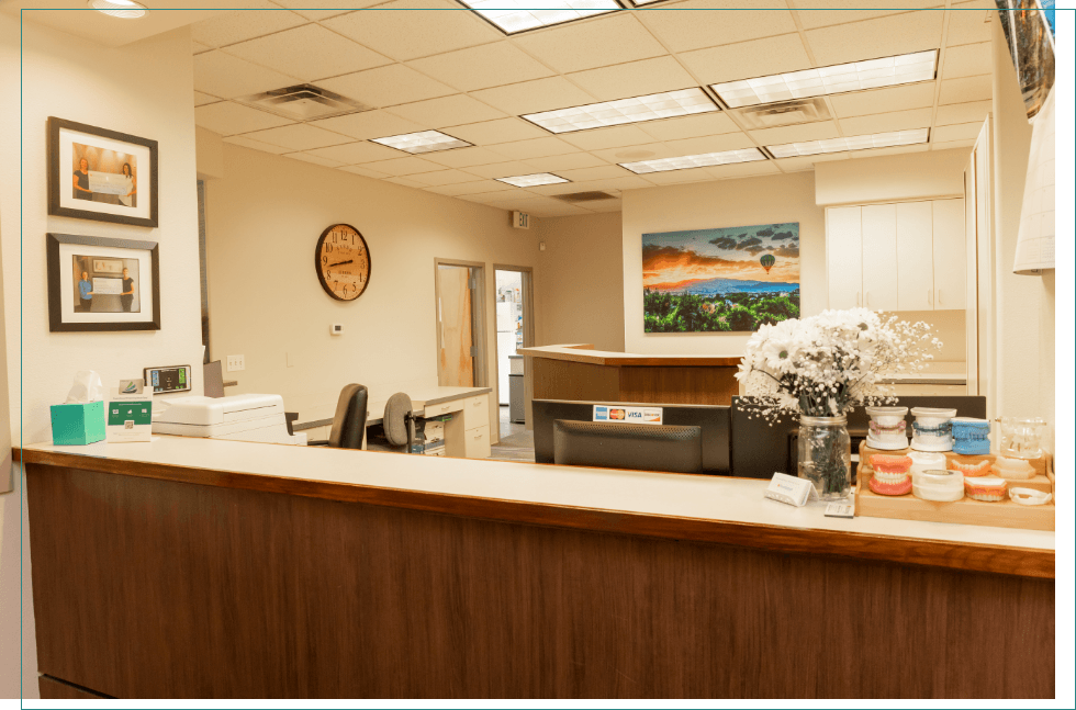 Southwest Dental Arts front desk